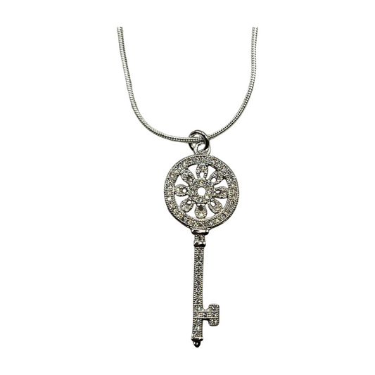 I Hold The Keys- The Keys to the Kingdom Sterling Silver Filled Necklace