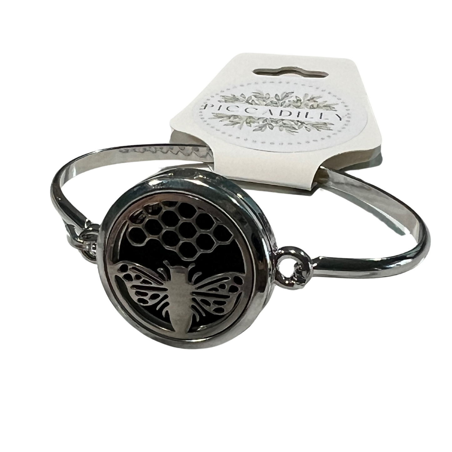 Honey in The Rock Aromatherapy SILVER Bracelet