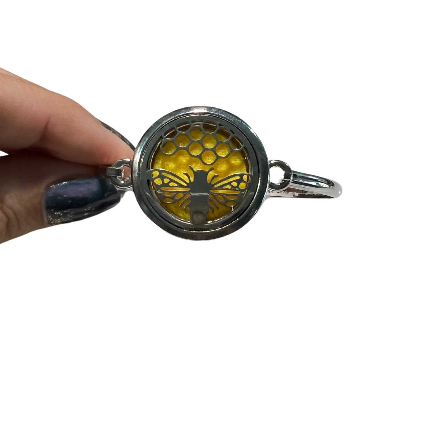 Honey in The Rock Aromatherapy SILVER Bracelet