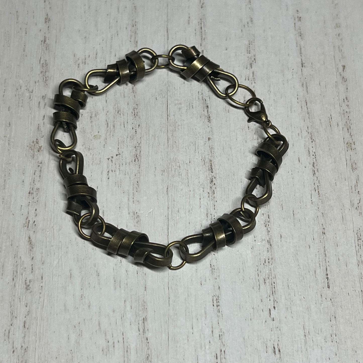 Chain Breaker Brass Bracelet
