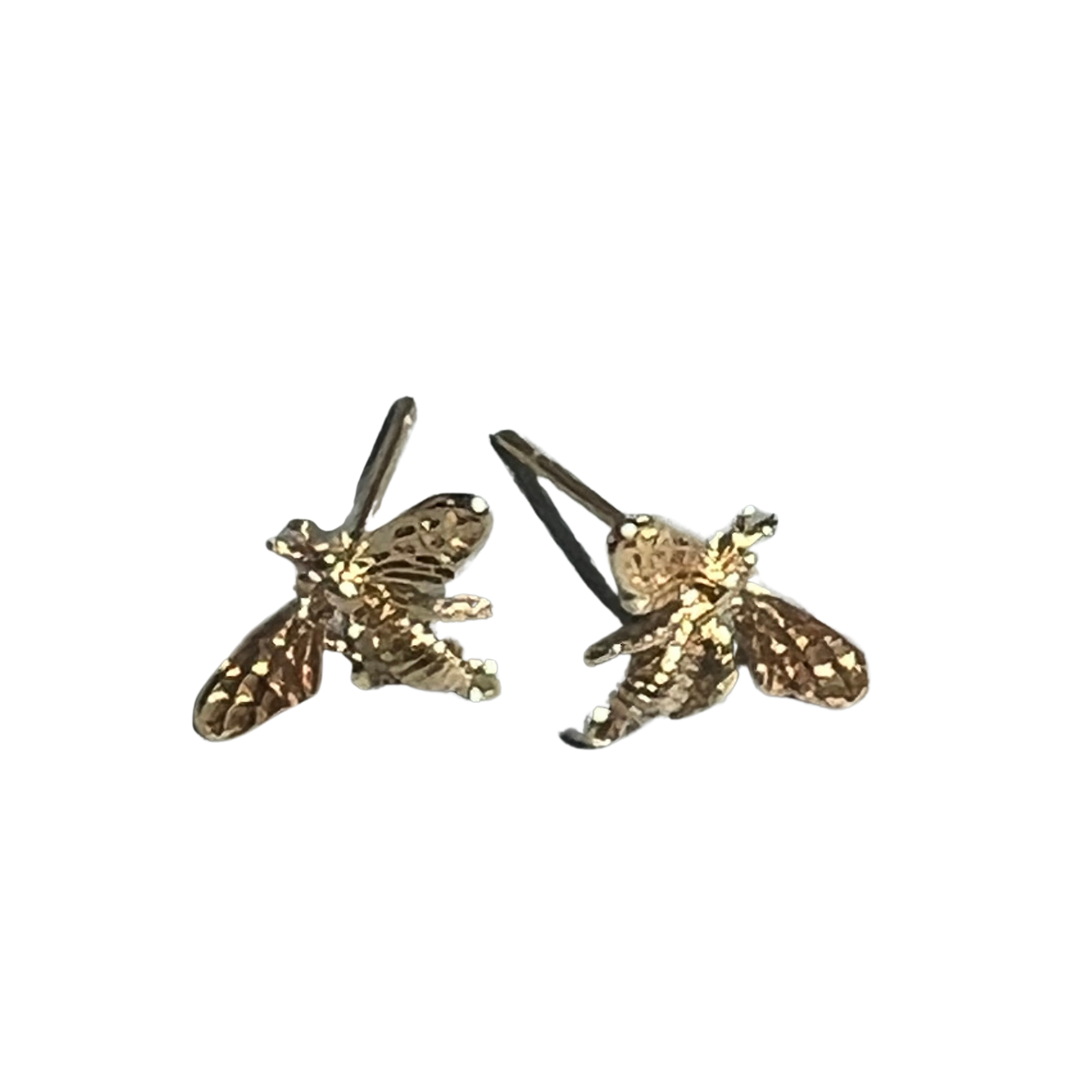 Deborah the Judge 18K Gold-Plated Bee Stud Earrings