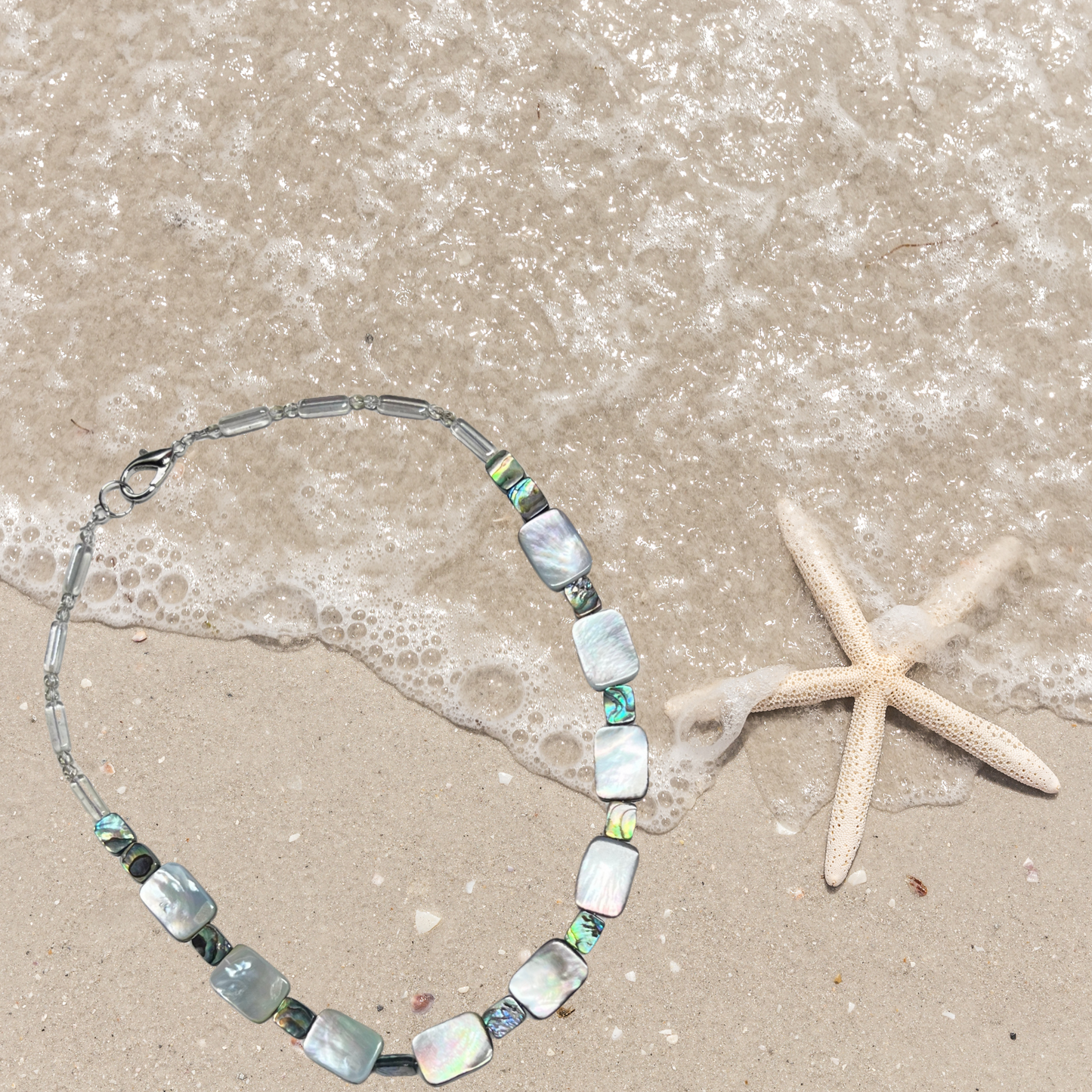 Deeper Waters Prophetic Necklace with Real Shells
