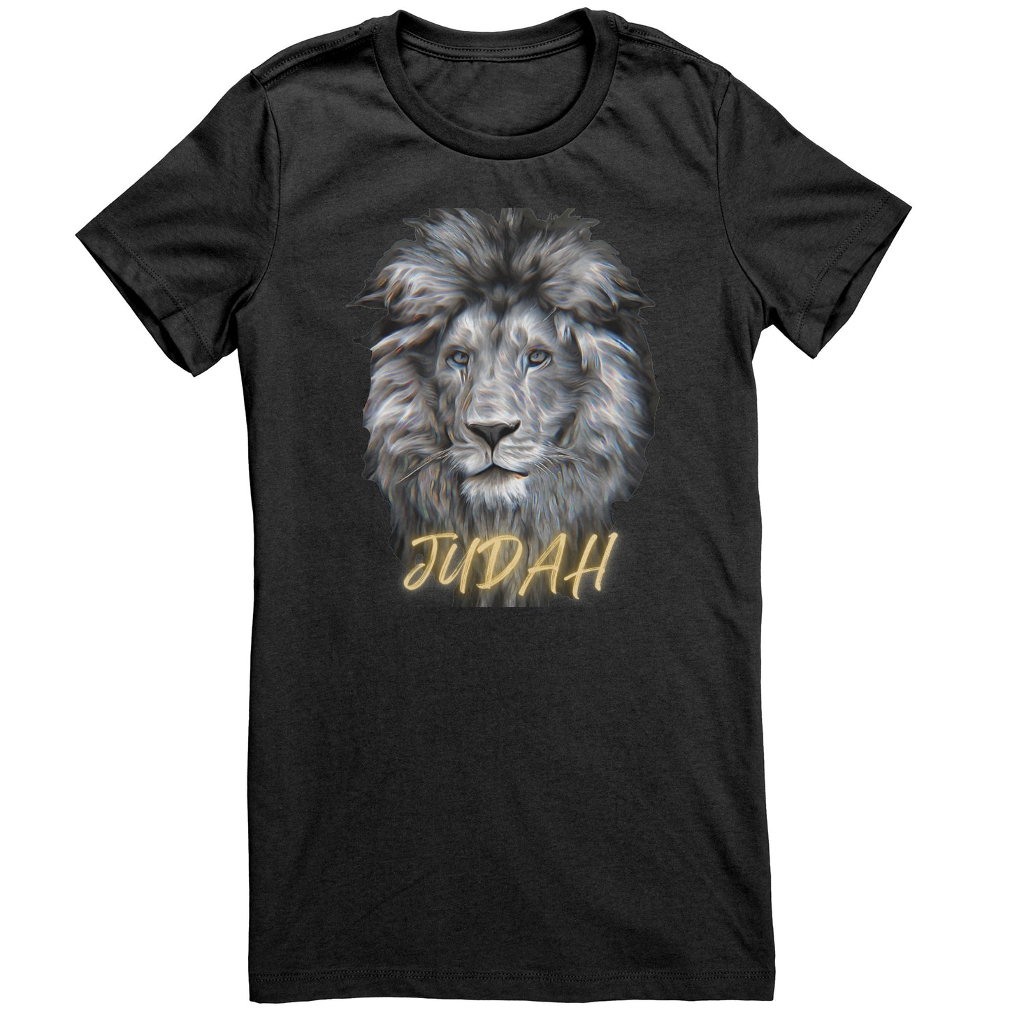Lion of Judah T-Shirt BLACK and White