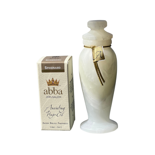The Alabaster Jar with Spikenard Anointing Oil STUNNING
