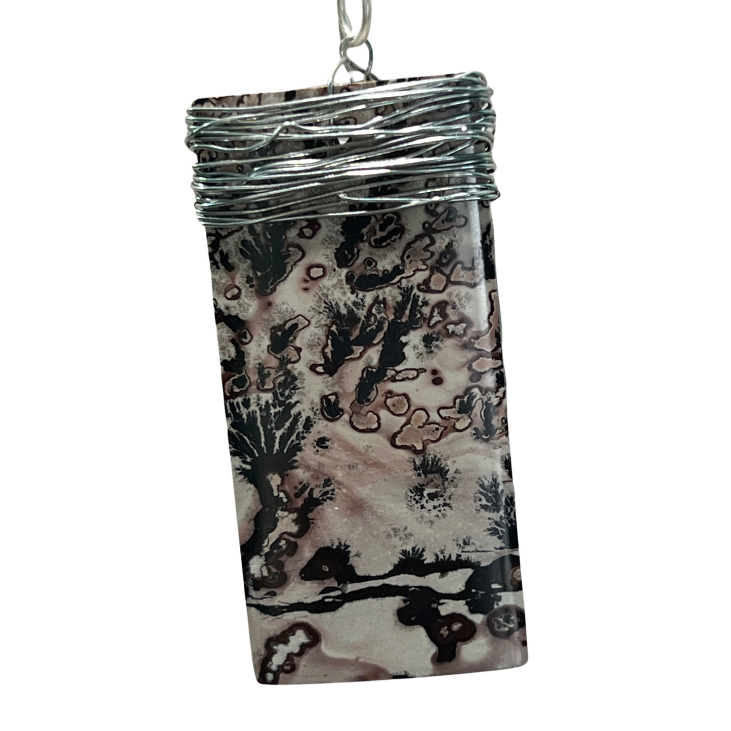 The New Jerusalem Necklace with Genuine Jasper Pendant Stones Statement Piece 3 Styles