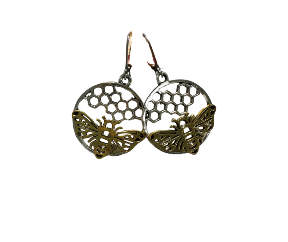 Deborah Gold Tone Earrings