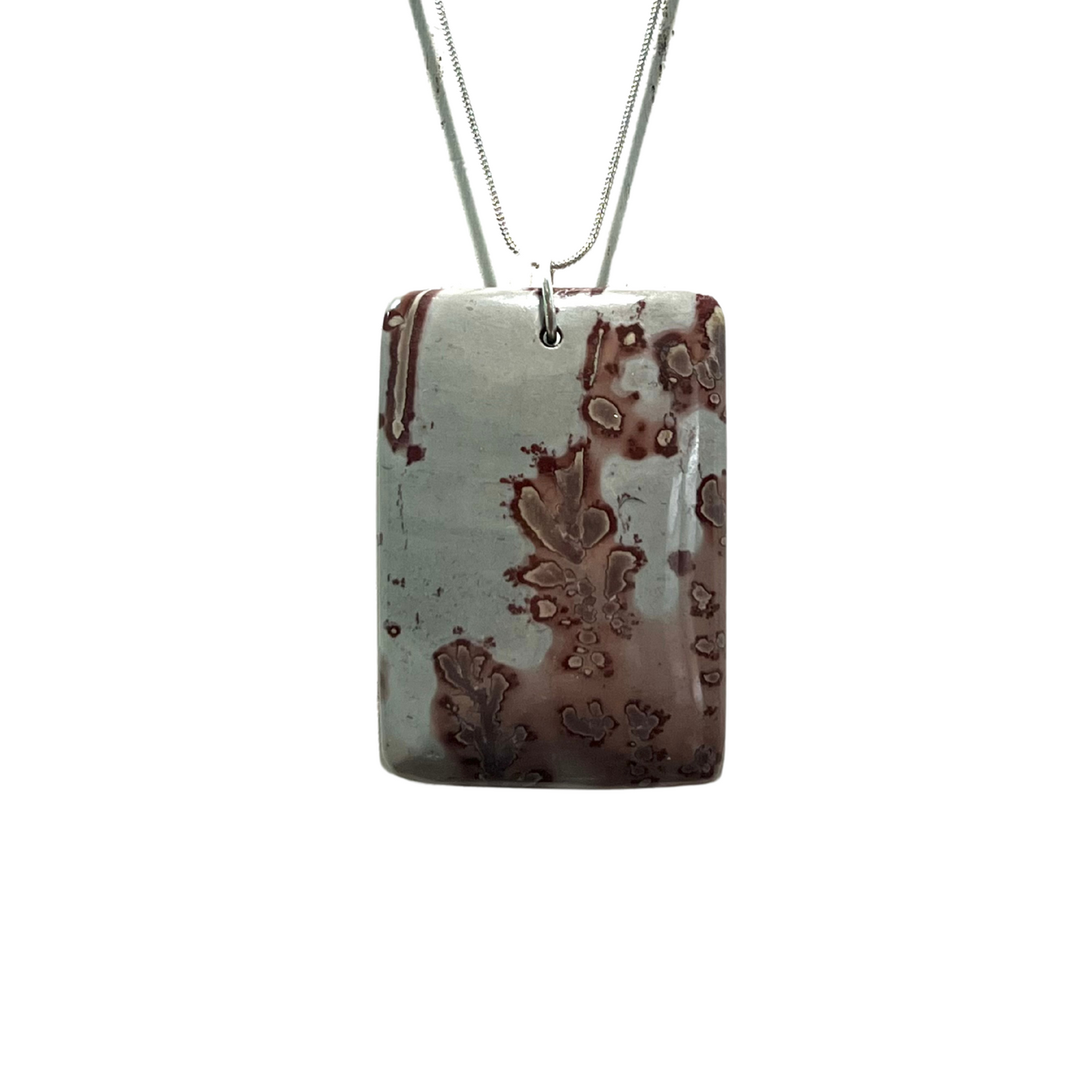 The New Jerusalem Necklace with Genuine Jasper Pendant Stones Statement Piece 3 Styles