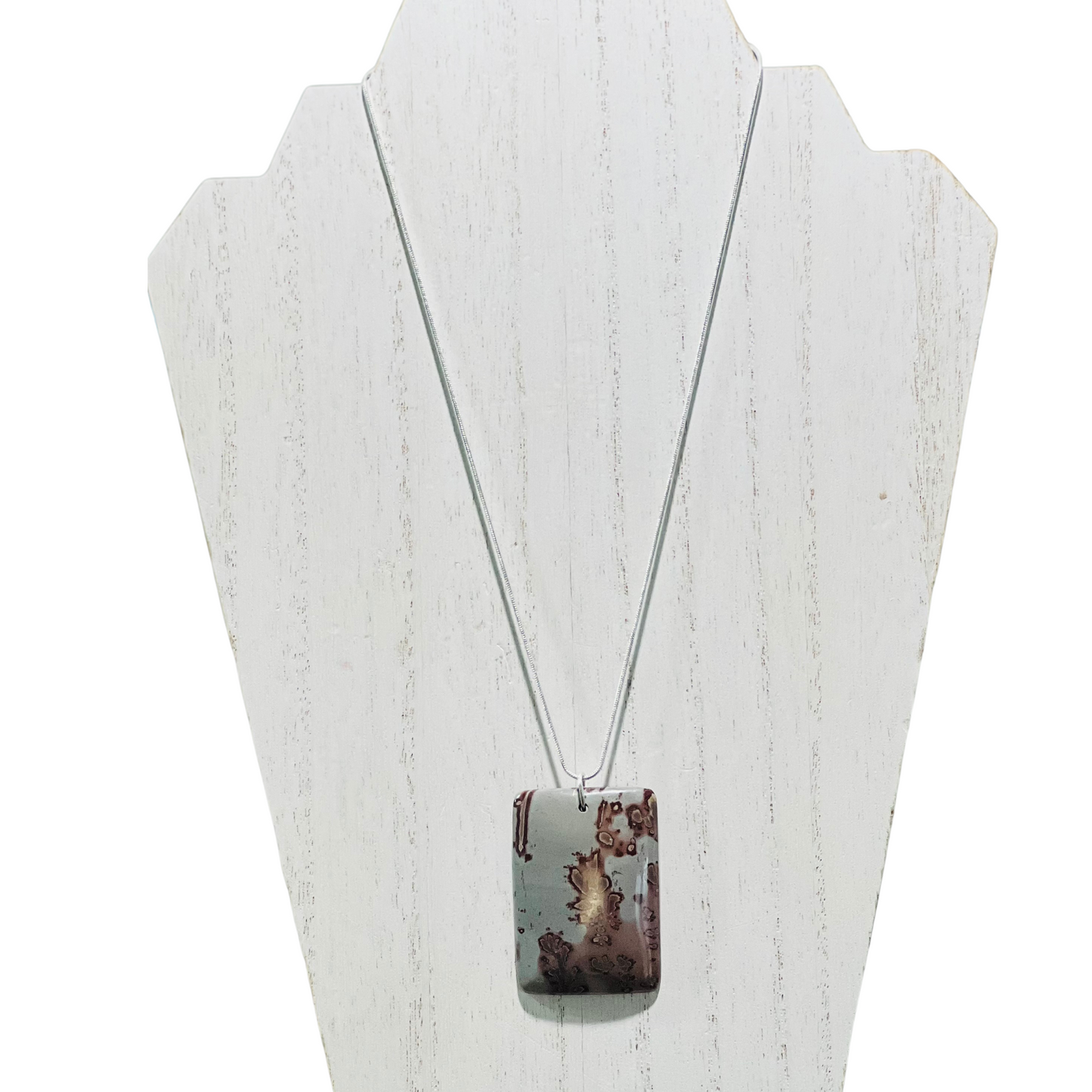The New Jerusalem Necklace with Genuine Jasper Pendant Stones Statement Piece 3 Styles