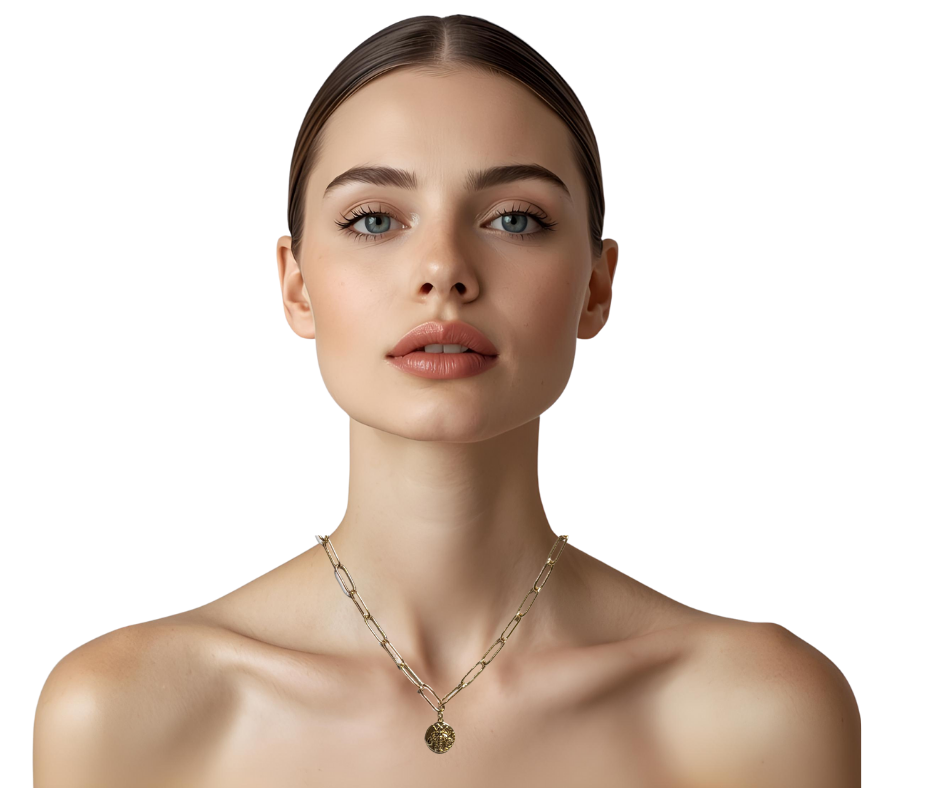 Deborah  18K Gold Plated Bee Necklace