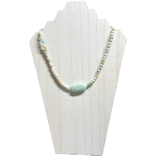 Refreshing Waters Amazonite Prophetic Necklace