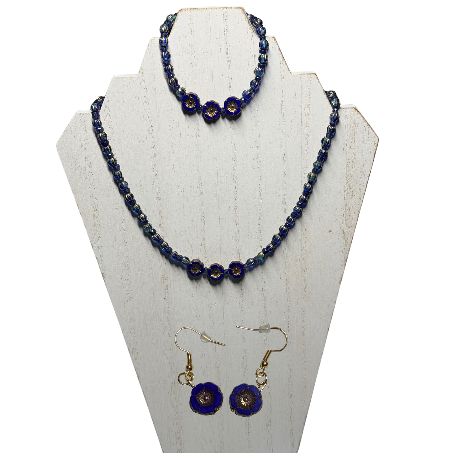 The Spirit of Wisdom AAA Sapphire Jewelry Set | Job 28:6- Collector's Set
