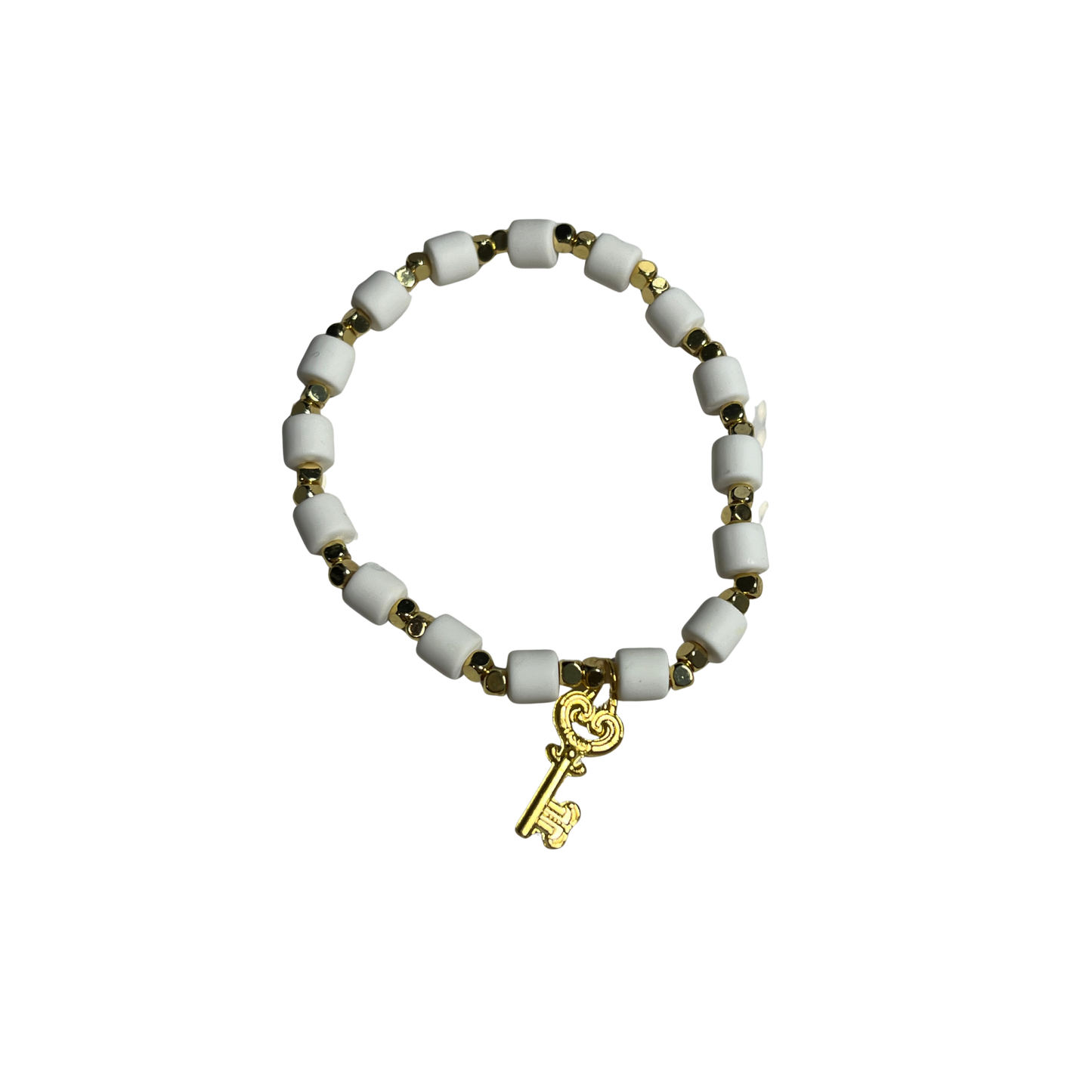Key of Promise Bracelet with 18K Gold Findings
