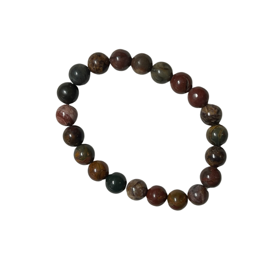 Throne Stones:Red Creek Jasper Bracelet
